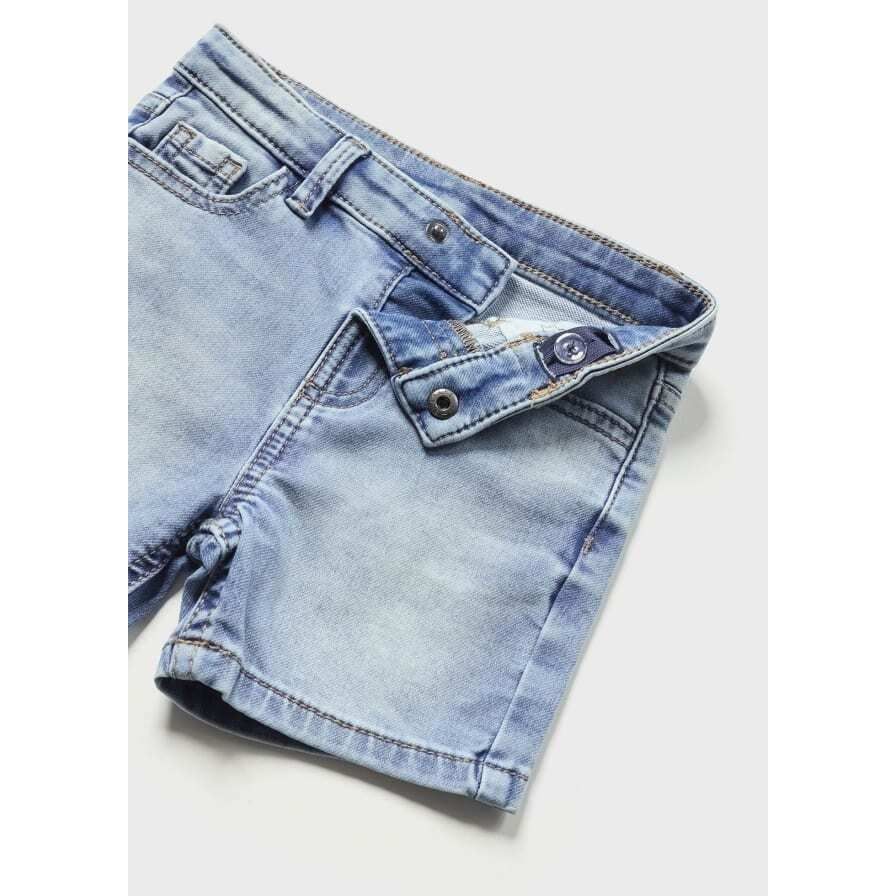 Boys Light Denim Bermuda shorts -#1285L