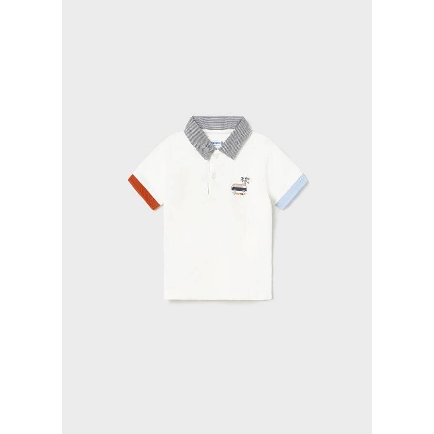 Sunny Day Polo Print Shirt
