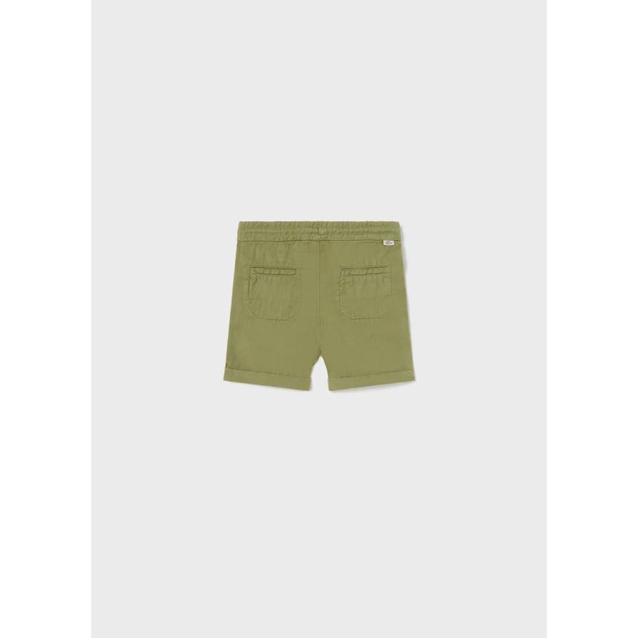 Jungle Linen Bermuda Shorts -#1288
