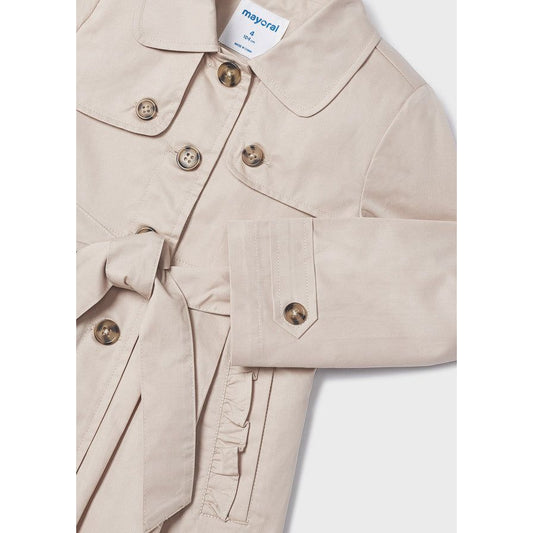 Almond Trench Coat