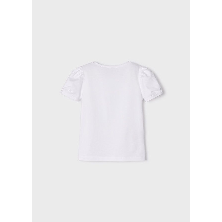 Sequins Bow Girls T Shirt