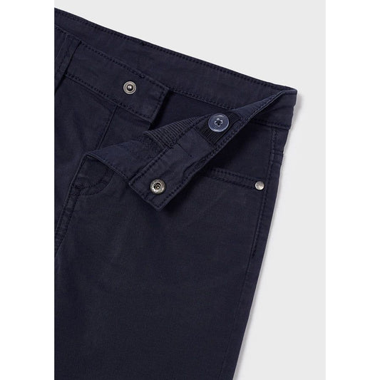 Navy Twill Boys Shorts