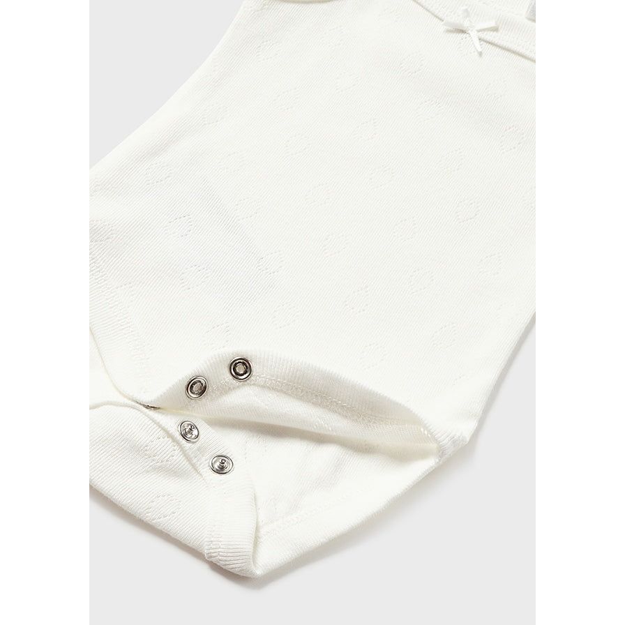 Off White/Ivory Baby Bodysuit