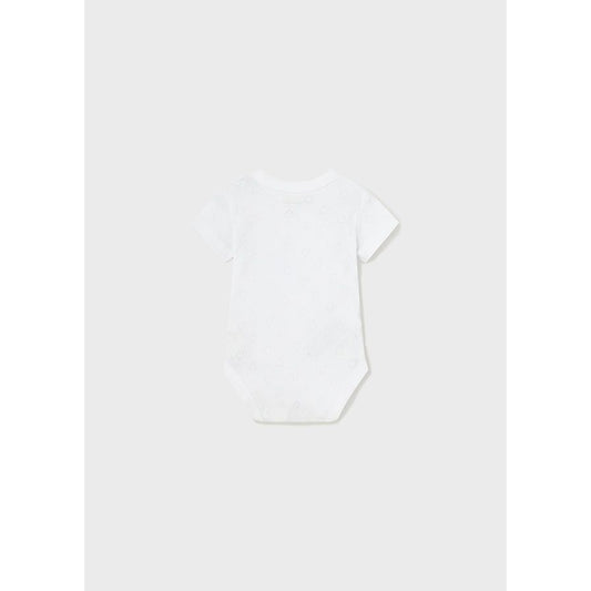 White Short Sleeve Bodysuit