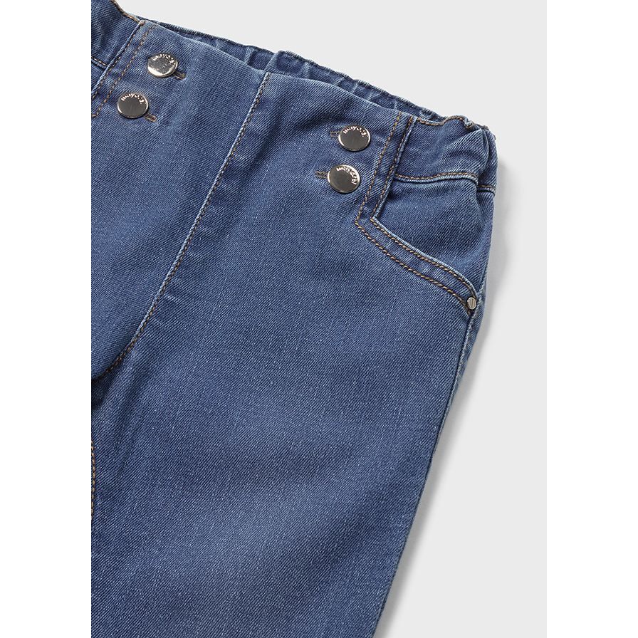 Fashion Dark Denim Pants- 1515D