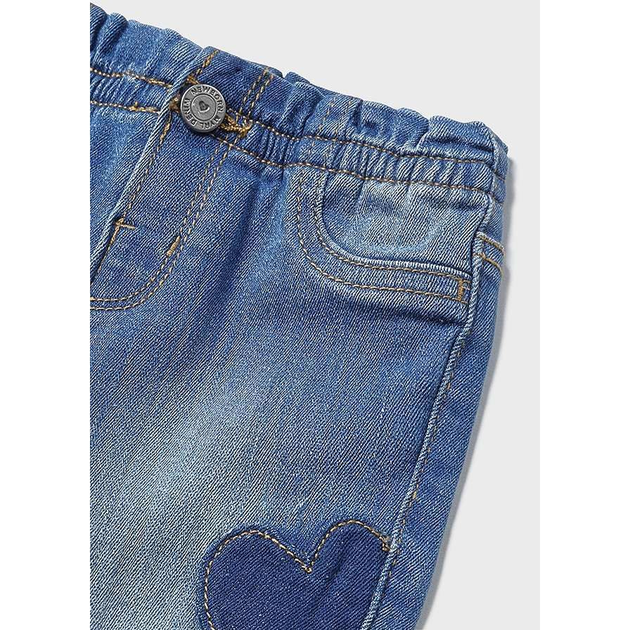 Girls Heart Light Denim Jeans--1762L