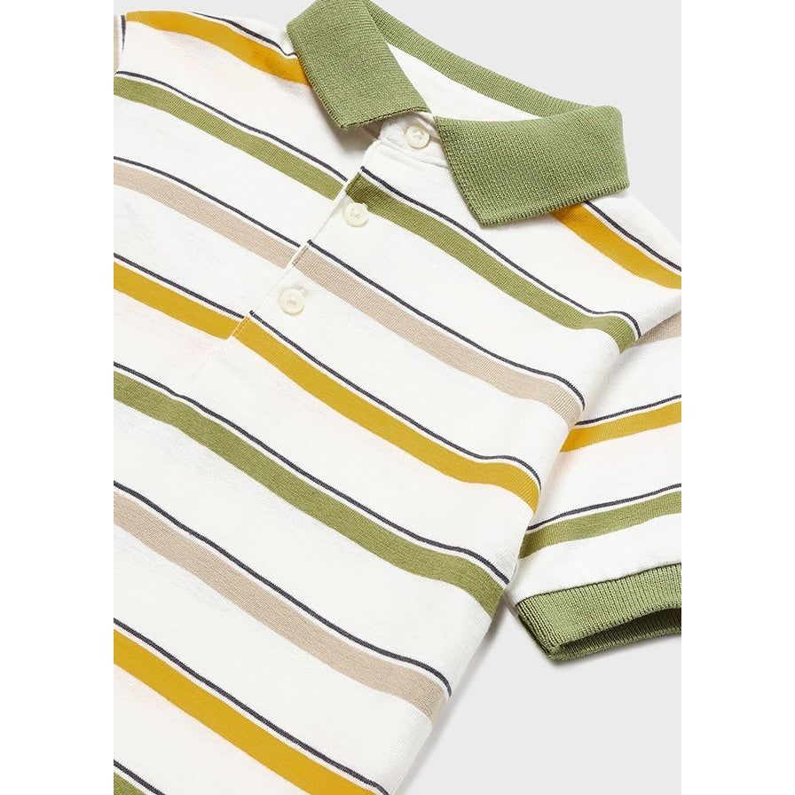 Jungle Stripe Polo Shirt