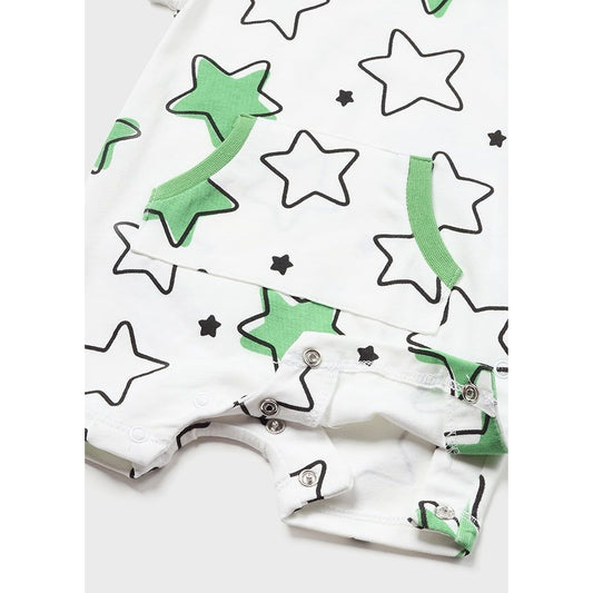 Black & Kiwi Star Romper