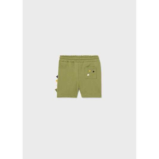 Printed Dino Green Bermuda Short -#1294 Jungle