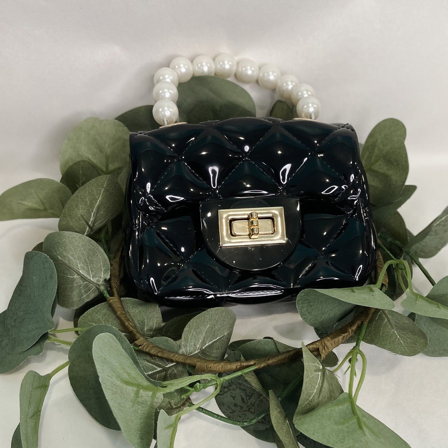 Black Mini Jelly Purse