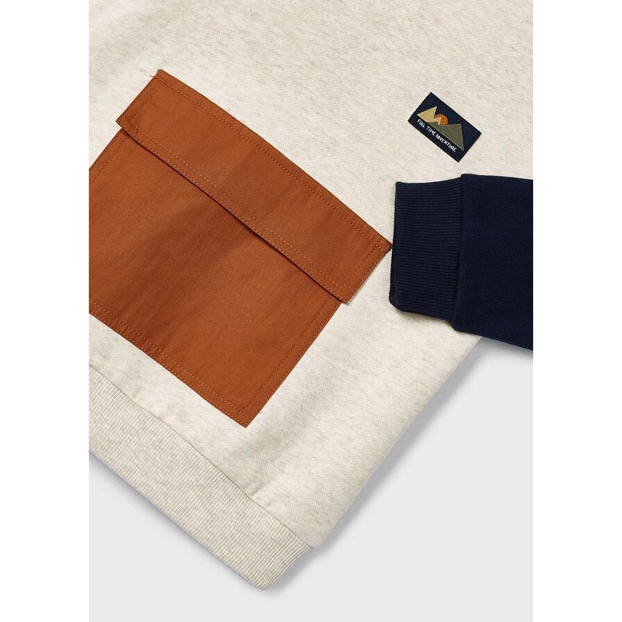 Pampa Color Block Pullover Hoodie