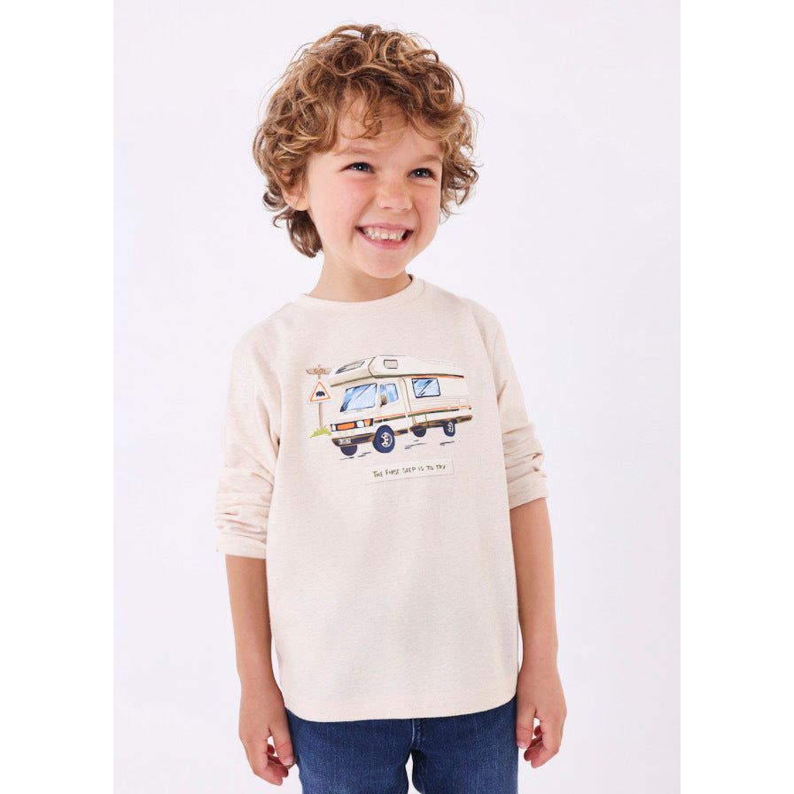 RV L/S Printed T-Shirt