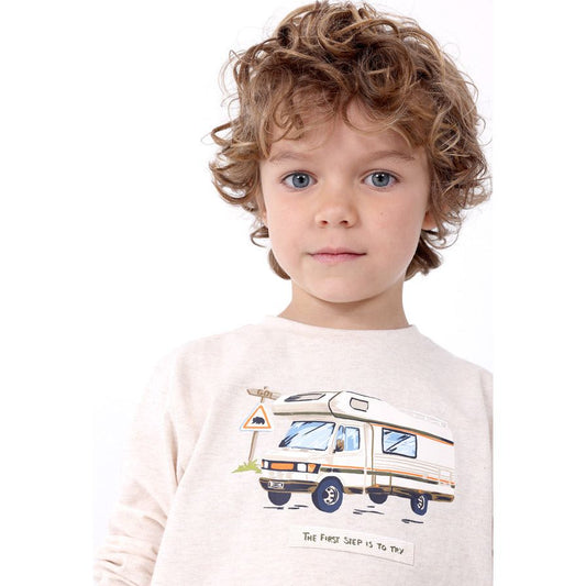 RV L/S Printed T-Shirt