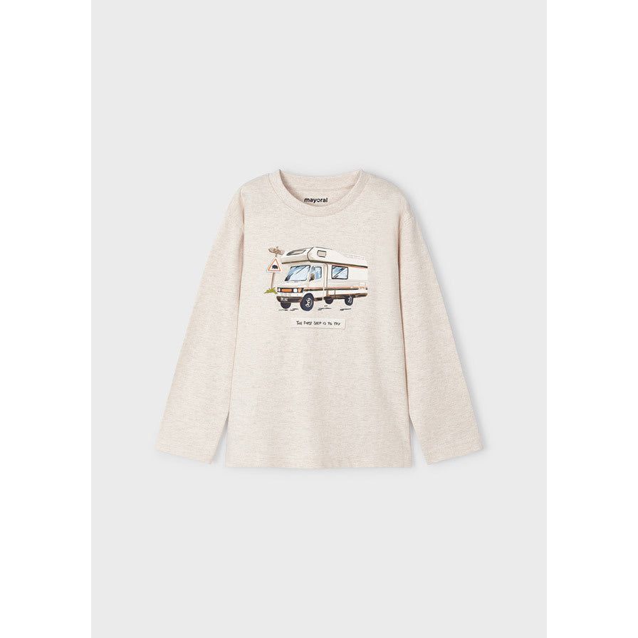RV L/S Printed T-Shirt