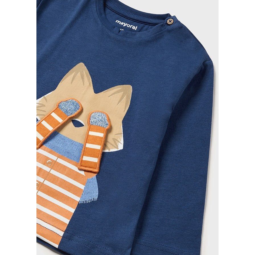 Peek A Boo Interactive Fox L/S T-Shirt