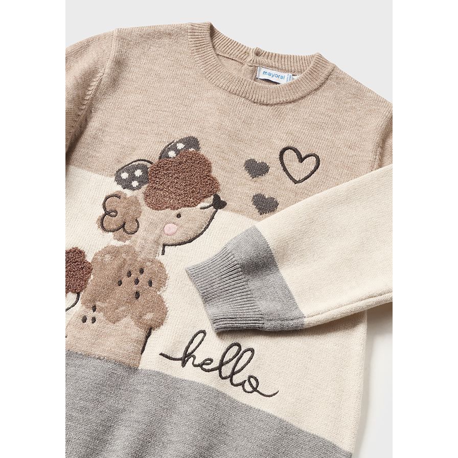 Hello Poodle Knit Dress