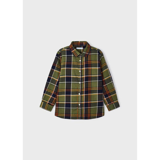 Oregano Plaid L/S Button Down Shirt