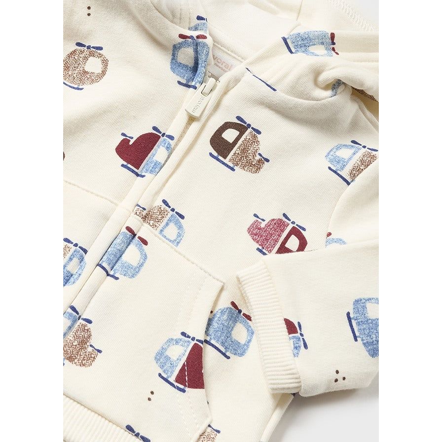 3pc Puppies & Helicopters Baby Set