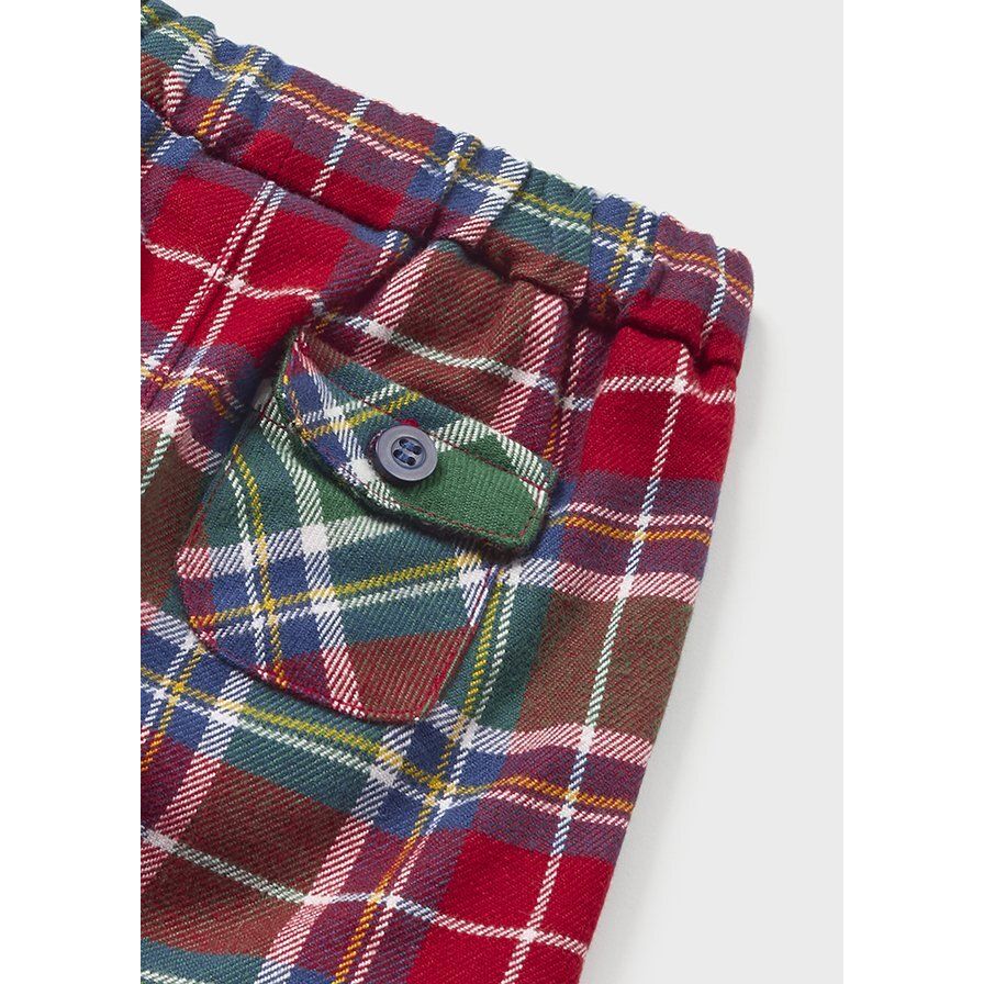 2pc Baby Plaid Puppy Set