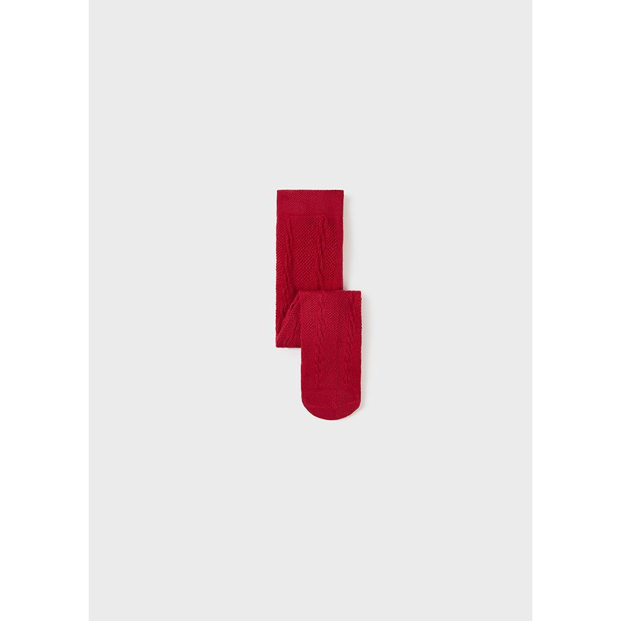 Cherry Red Baby Tights