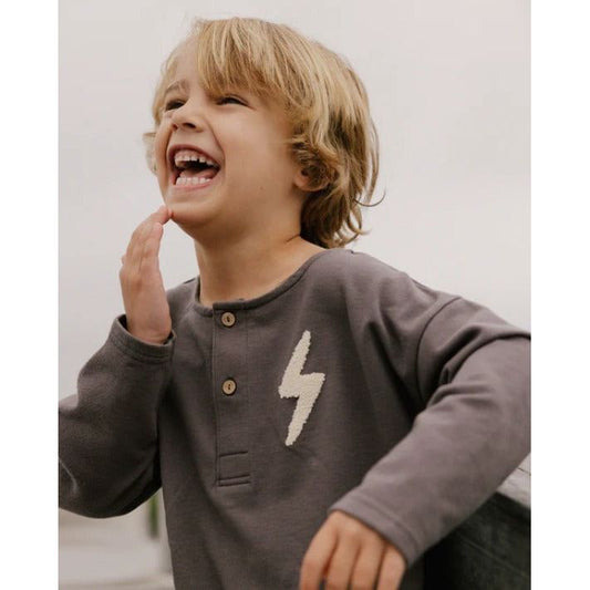 Bolt Henley Sweatshirt