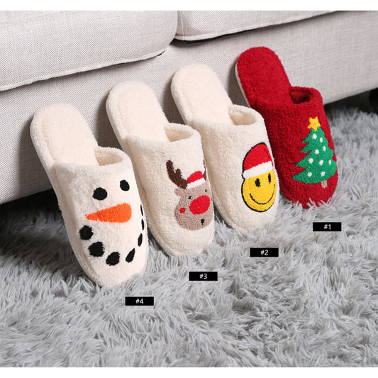 Kid's Christmas Tree Slippers