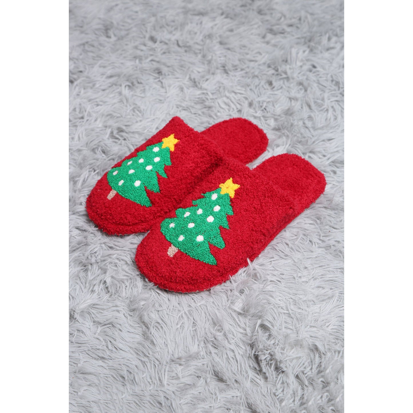 Kid's Christmas Tree Slippers