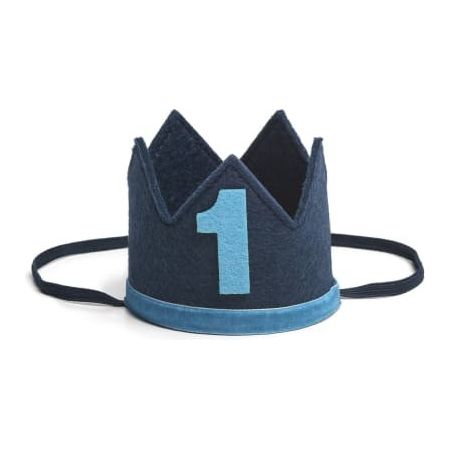 Navy/Blue #1 Boy Crown
