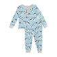 Blue Cow Toddler Pajamas