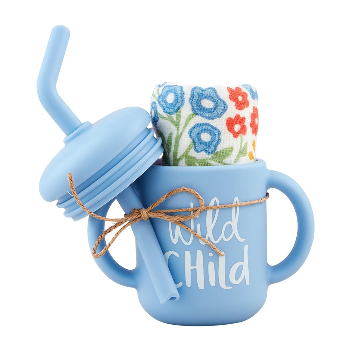 Wild Child Bib And Cup Set
