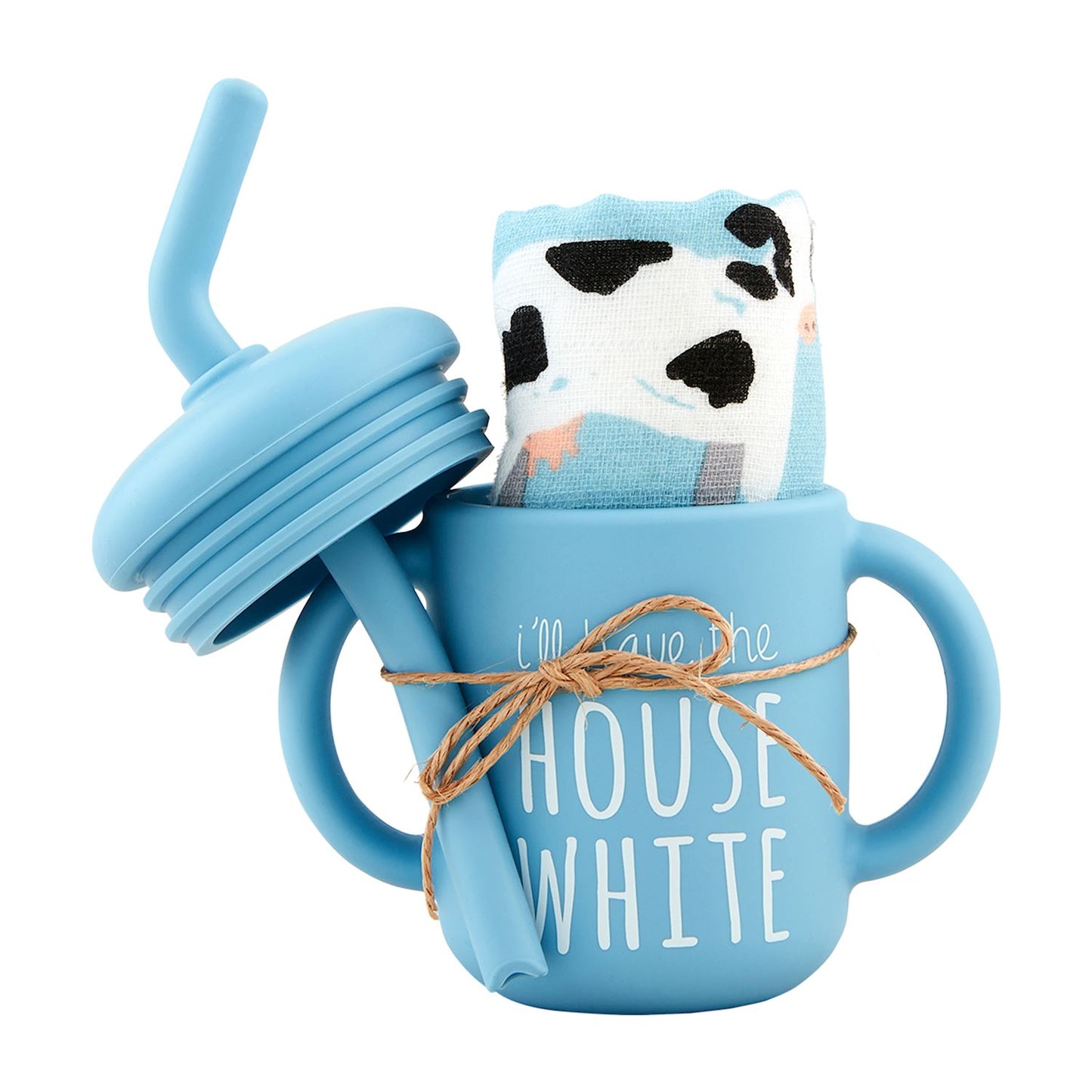 Farm Boy Bib And Cup Set