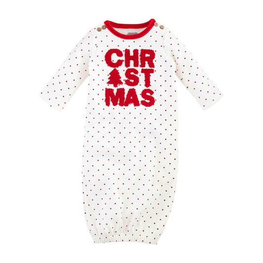 My 1st Christmas Sleeper Gown Set - Jayla's Bowtique