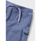 Blue Cargo Plush Pants