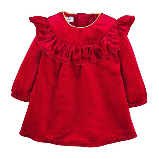 The Classic Red Velvet Christmas Dress - Jayla's Bowtique