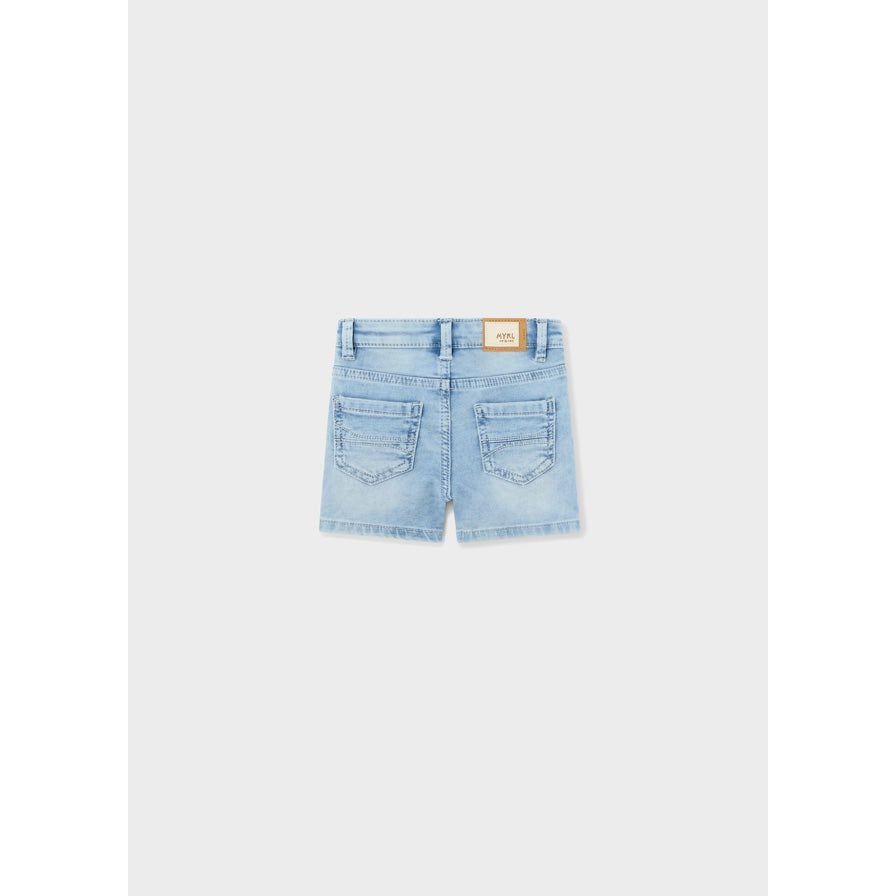 Light Soft Denim Bermuda Shorts - #1241L