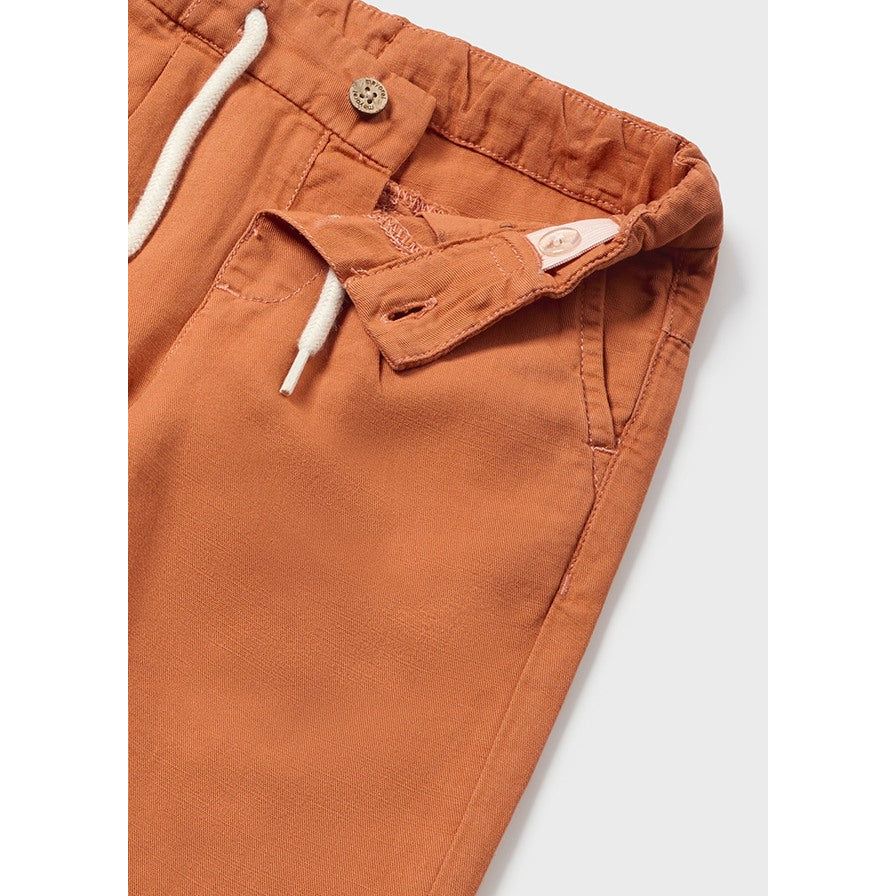 Clay linen relaxed fit pants