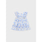 Indigo Floral Dress