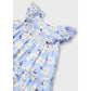 Indigo Floral Dress