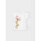 Big Bow Printed Tee Shirt