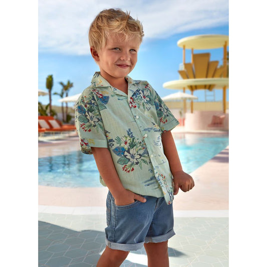 Boys Soft Denim Shorts