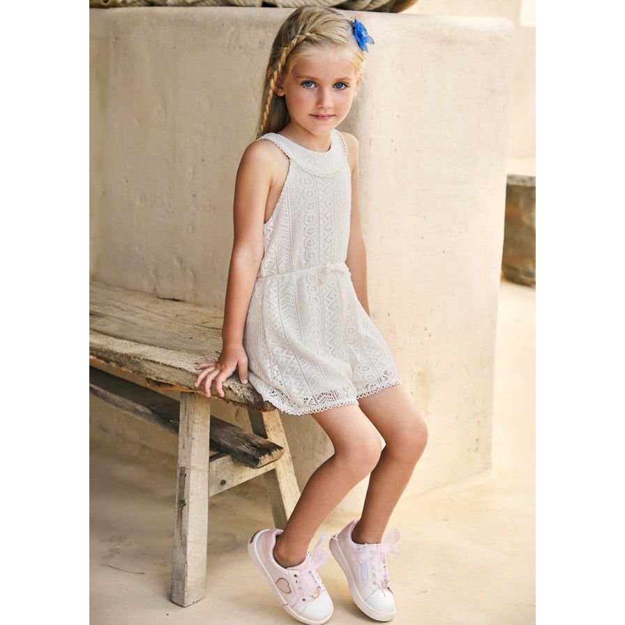 Guipure Ivory Romper