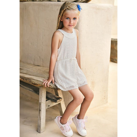 Guipure Ivory Romper
