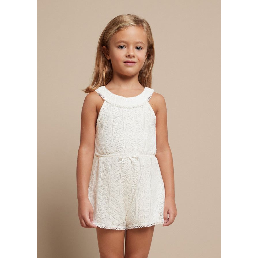 Guipure Ivory Romper