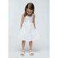 White Openwork Dress