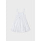 White Openwork Dress