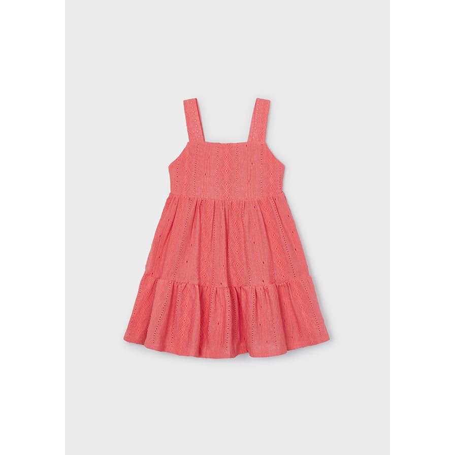 Flamingo Openwork Dress