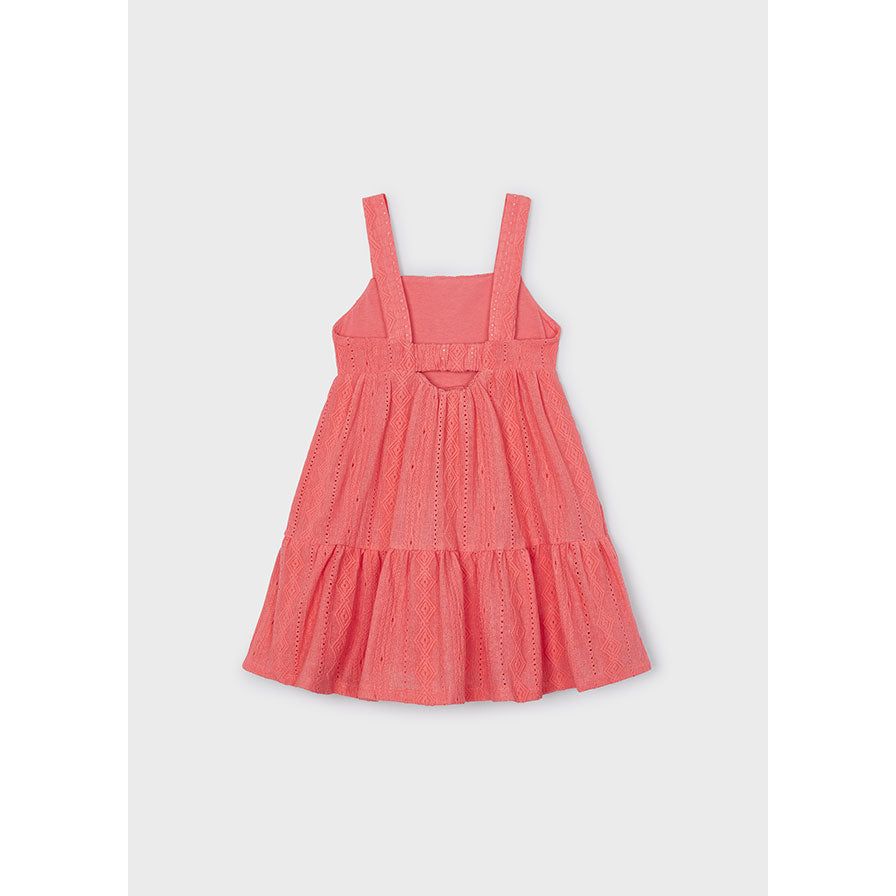 Flamingo Openwork Dress