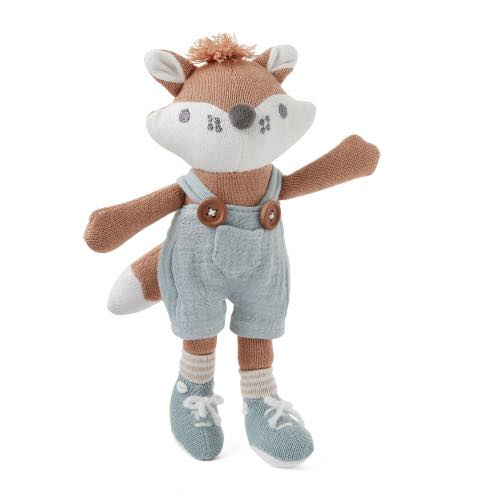 Fox Knit Rattle Toy
