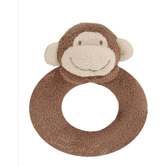 Monkey Plush Rattle
