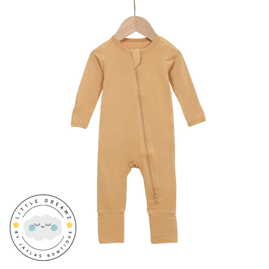 Golden Hour Zip Romper